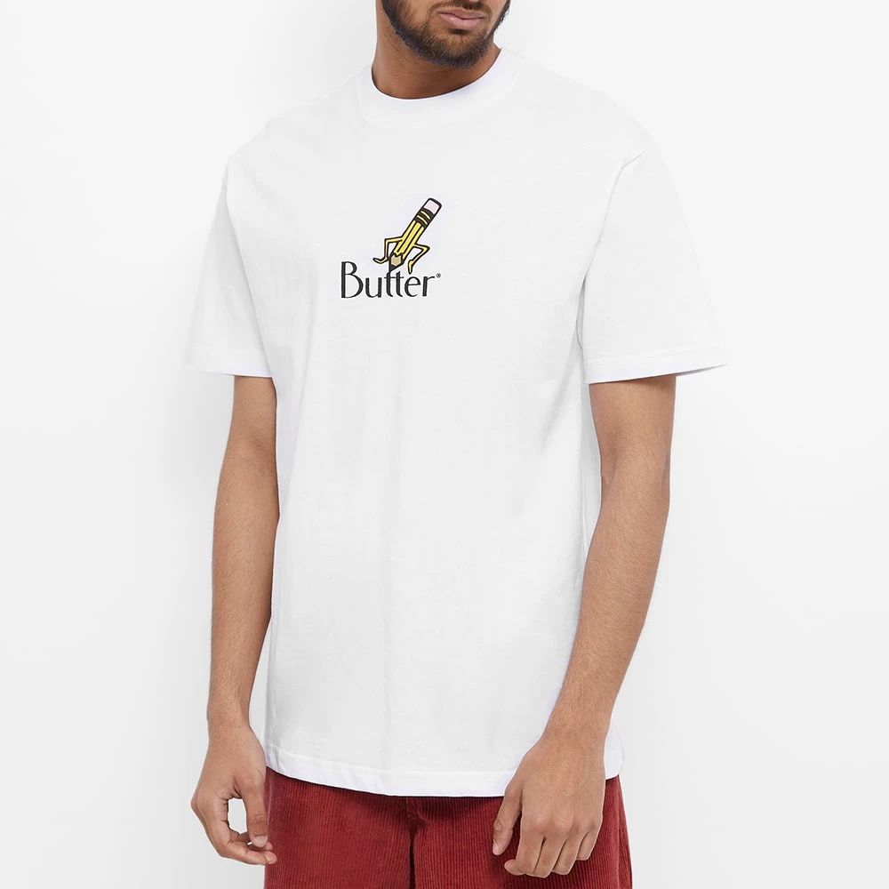 Butter Goods Pencil Logo Tee 4 Butter Goods Pencil Logo Tee - Image 2
