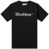 Butter Goods Wordmark Puff Tee -Butter Goods 08 12 2021 TH BGQ421D107030 BLK 1 1
