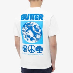 Butter Goods Peace On Earth Tee -Butter Goods 09 12 2022 SI BGQ422D20401 8 1