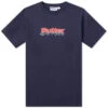 Butter Goods Running Logo Tee -Butter Goods 11 07 2022 JB BGQ2220018 NVY 1 1