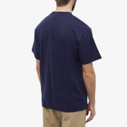 Butter Goods Running Logo Tee -Butter Goods 11 07 2022 JB BGQ2220018 NVY 3 1