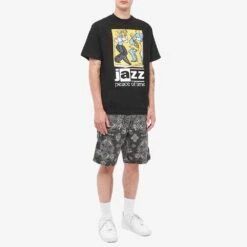 Butter Goods Peace Of Time Tee -Butter Goods 11 07 2022 JD BGQ2220005 BLK m9 1