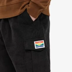 Butter Goods High Wale Corduroy Shorts -Butter Goods 22 02 2022 EC BGQ421D122030 BLK 5 1