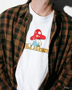 Harmony Plaid L/S Shirt, Moss / Bark 11 Harmony Plaid L/S Shirt, Moss / Bark -Butter Goods Butter Smurfs 11