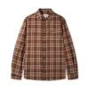 Caterpillar Flannel Shirt, Brown / Orange -Butter Goods CaterpillarFlannelShirtBrown Orange1
