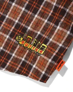 Caterpillar Flannel Shirt, Brown / Orange -Butter Goods CaterpillarFlannelShirtBrown Orange5