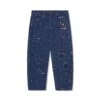 Fantasia Baggy Denim Jeans, Dark Indigo Bleach Splatter -Butter Goods FantasiaBaggyDenimJeansDarkIndigoBleachSplatter1