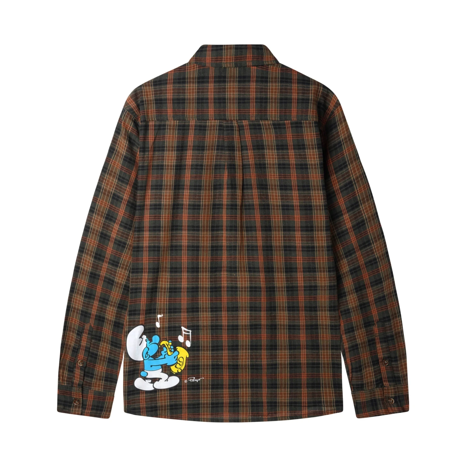 Harmony Plaid L/S Shirt, Moss / Bark 4 Harmony Plaid L/S Shirt, Moss / Bark - Image 2