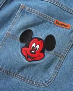 Mickey Denim Jeans, Washed Indigo 10 Mickey Denim Jeans, Washed Indigo -Butter Goods MickyDenimJeans3