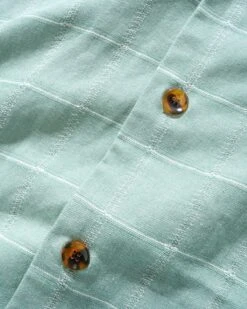 Pacific S/S Shirt, Pale Green -Butter Goods PacificSSShirtPaleGreen3