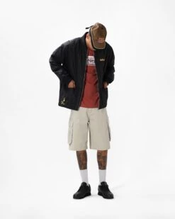 Field Cargo Shorts, Khaki -Butter Goods Q423 D1 ECOM 4334