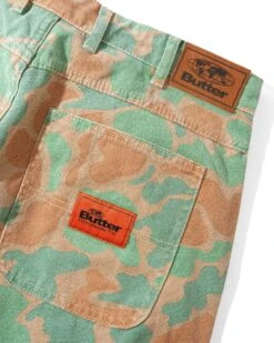 Santosuosso Camo Pants, Washed Camo -Butter Goods SantosuossoCamoPants3
