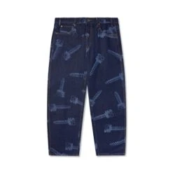 Screw Denim Jeans, Dark Indigo