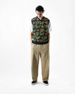 Wide Leg Pants, Khaki -Butter Goods WEB OPT 0006 Butter Ecom Q223 D2 2399