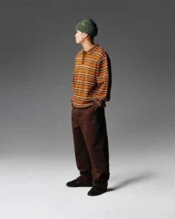 Wide Leg Pants, Redwood -Butter Goods WEBOPT 0018 Butter Q3 ECOM 03 03b06d7f e2f3 48ec 9277 c8fd7d052afe