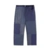 Washed Canvas Patchwork Pants, Washed Navy -Butter Goods WashedCanvasPatchworkPantsWashedNavy1
