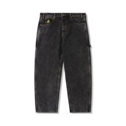 Butter Goods 9 Weathergear Heavy Weight Denim Jeans, Gun Metal