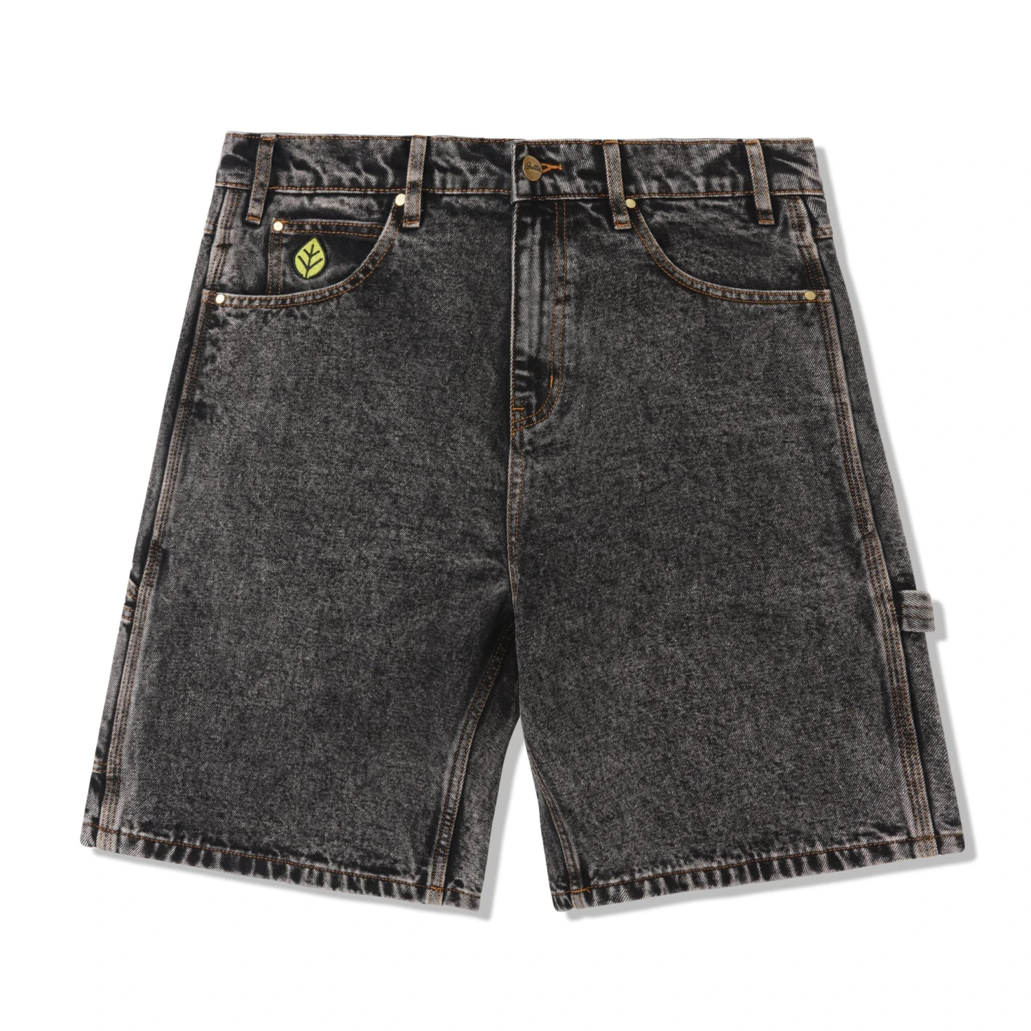 Weathergear Heavy Weight Denim Shorts, Gun Metal 3 Weathergear Heavy Weight Denim Shorts, Gun Metal