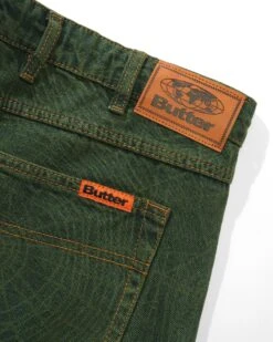 Web Denim Jeans, Fern -Butter Goods WebDenimShortsFern3