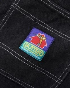 Work Double Knee Pants, Washed Black -Butter Goods WorkDoubleKneePantsWashedBlack3