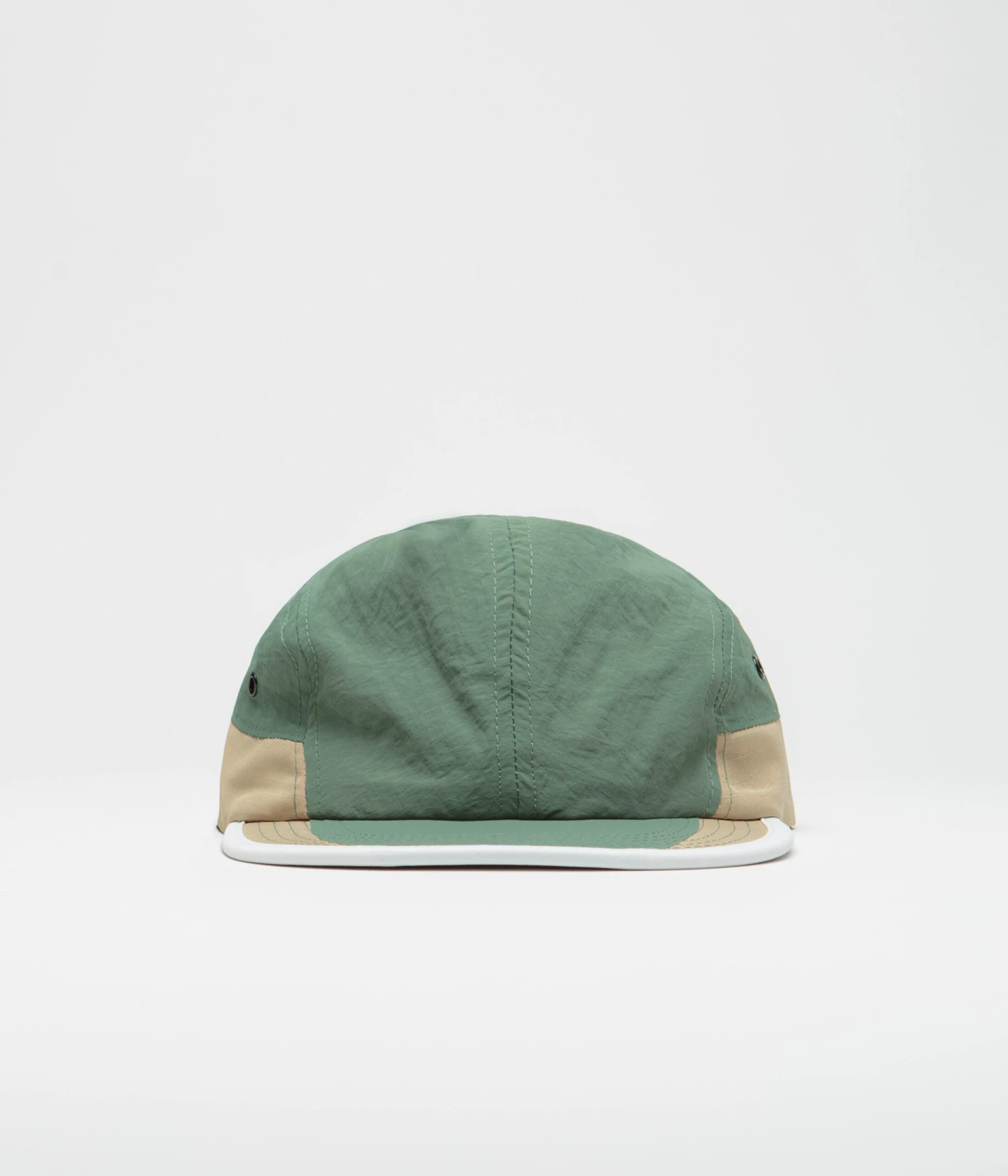 Butter Goods Ripstop Trail 5 Panel Cap - Sand / Forest 4 Butter Goods Ripstop Trail 5 Panel Cap - Sand / Forest - Image 2