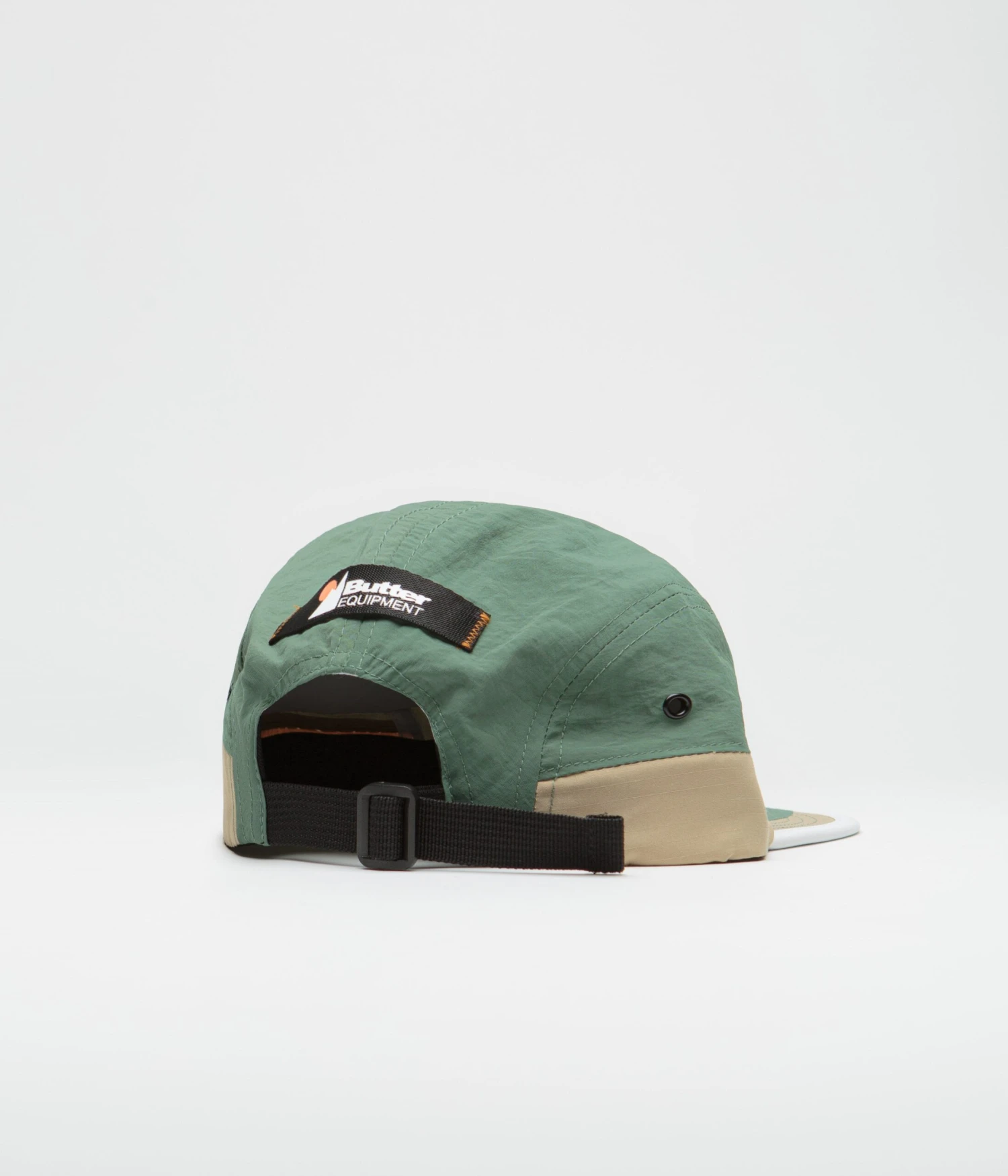 Butter Goods Ripstop Trail 5 Panel Cap - Sand / Forest 5 Butter Goods Ripstop Trail 5 Panel Cap - Sand / Forest - Image 3