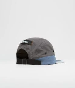 Butter Goods Ripstop Trail 5 Panel Cap - Slate / Steel 8 Butter Goods Ripstop Trail 5 Panel Cap - Slate / Steel -Butter Goods butter goods ripstop trail 5 panel cap slate steel 3