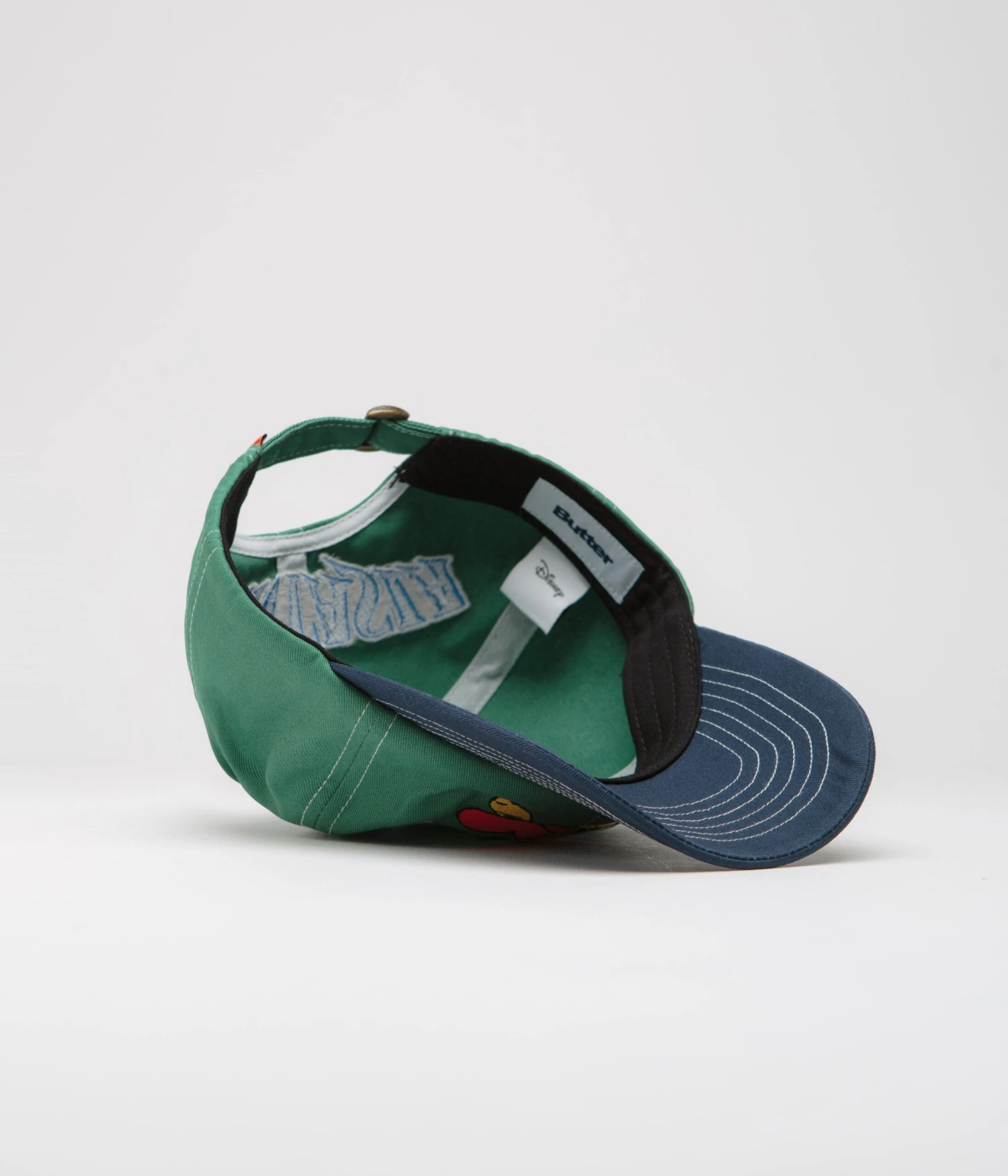 Butter Goods Sorcerer Cap - Sage / Navy 6 Butter Goods Sorcerer Cap - Sage / Navy - Image 4