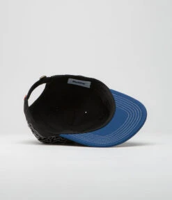 Butter Goods Yard Cap - Black / Royal Blue -Butter Goods butter goods yard cap black royal blue 4